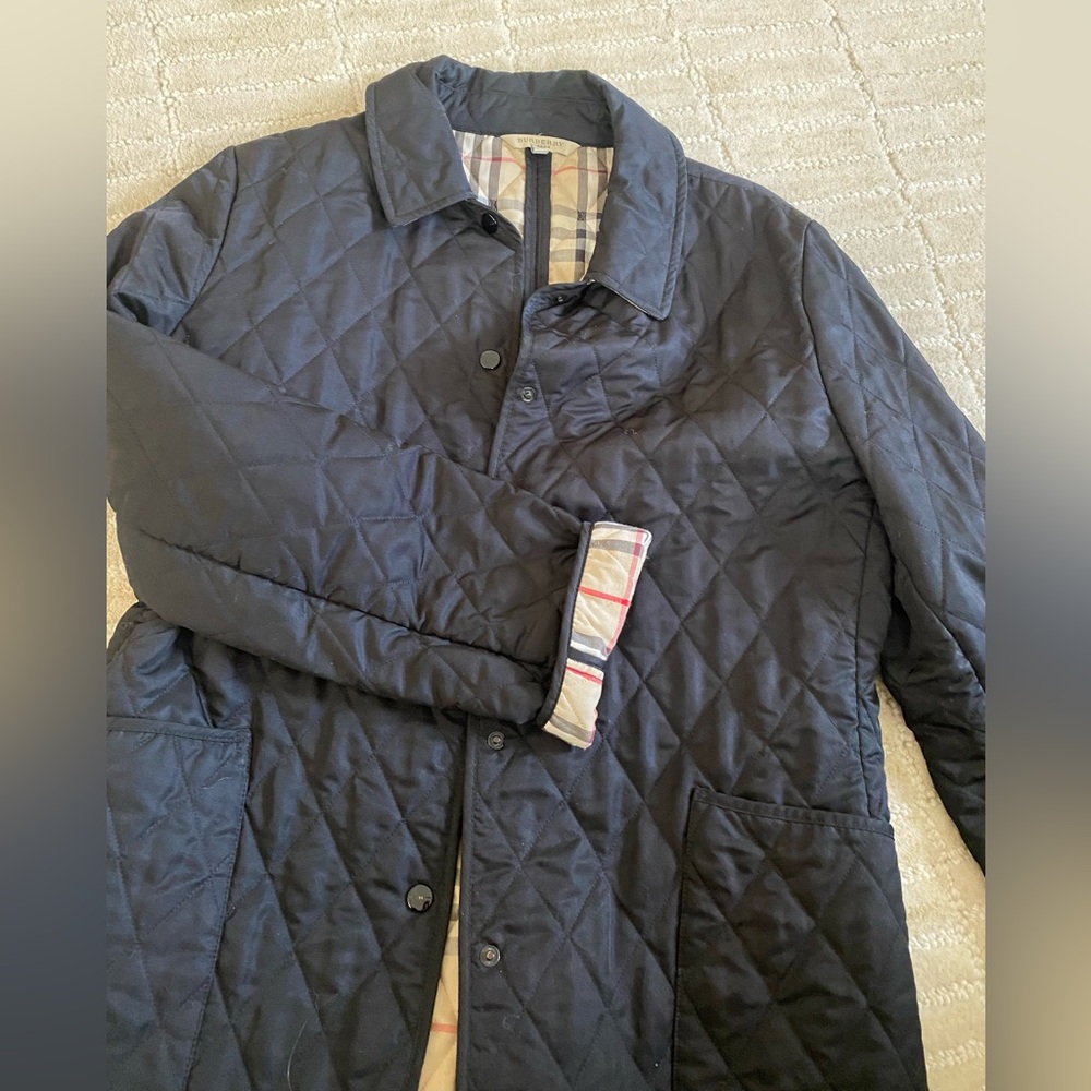 Burberry Women’s Quilted Black Jacket